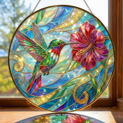 Lorva Hummingbird Suncatcher Beautiful