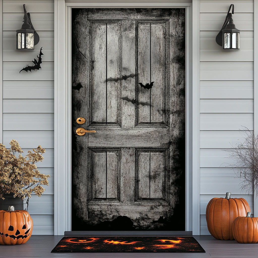 Lorva Halloween Door Cover Into The Haunted Hollow