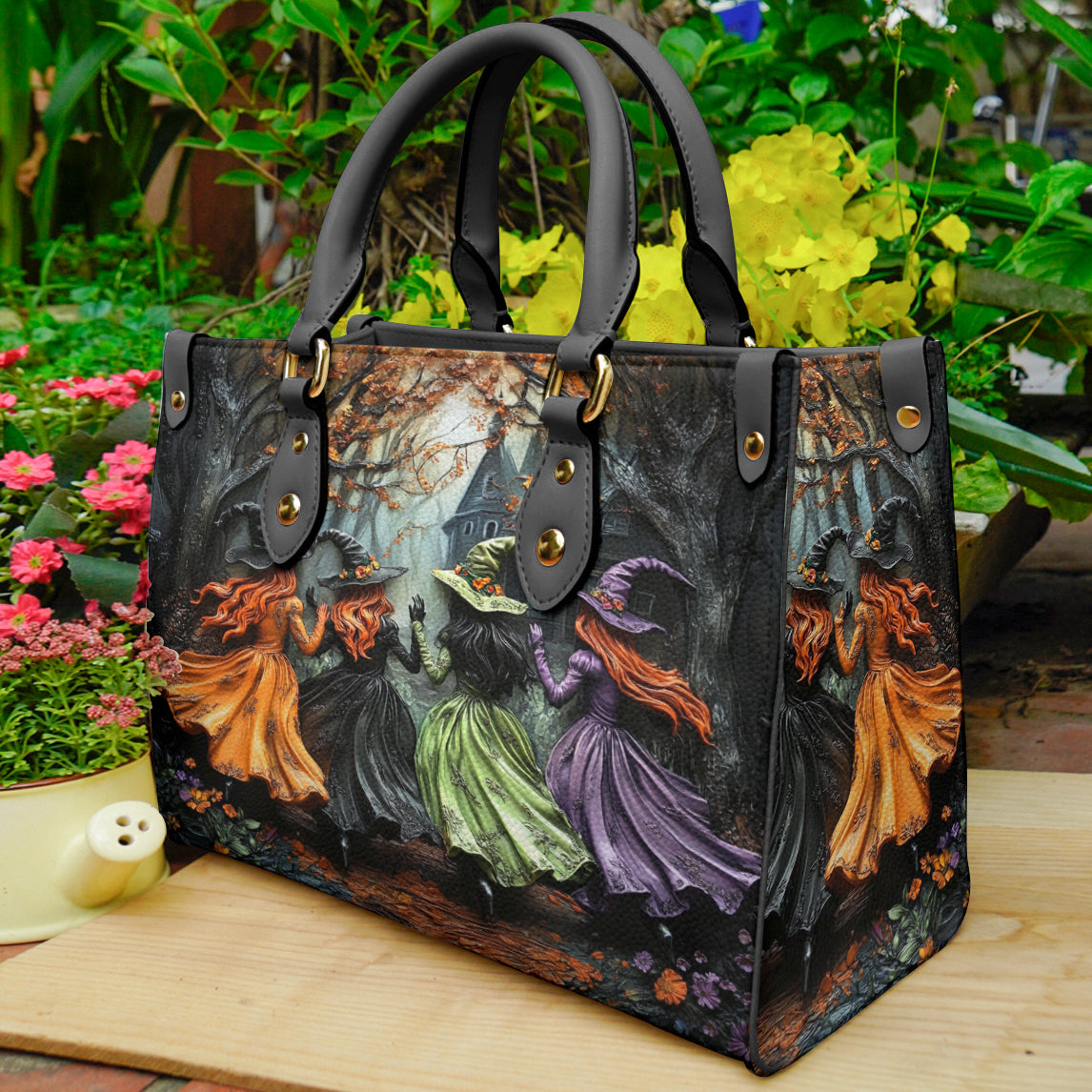 Witch Lorva Leather Bag Mystic Pathway