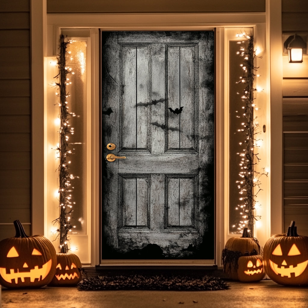 Lorva Halloween Door Cover Into The Haunted Hollow