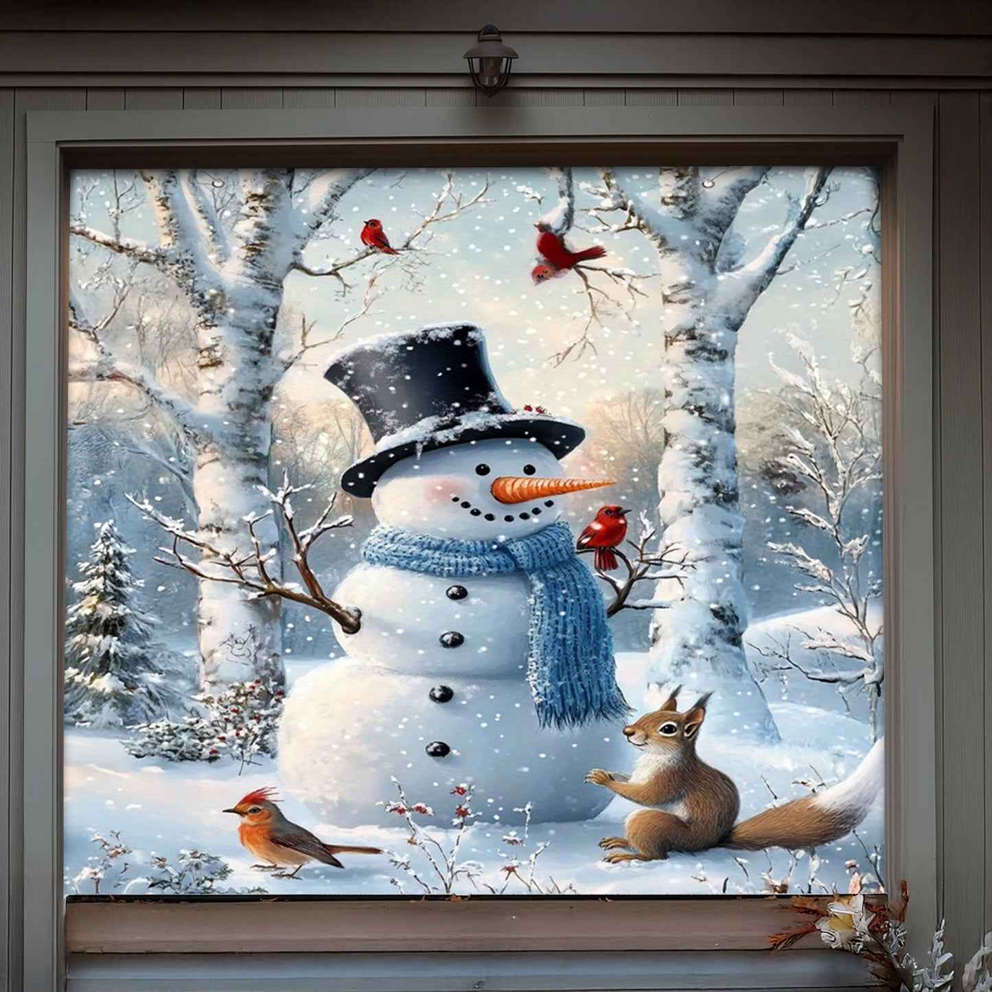 Lorva Christmas Garage Door Banner Decoration Merry Christmas My Friends!