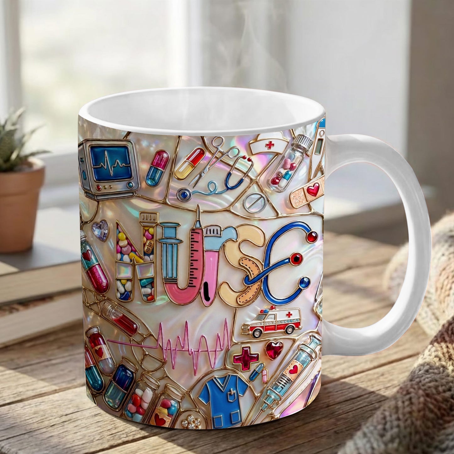 Lorva Nurse Mug Sparkling Nurse Life