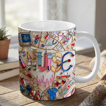 Lorva Nurse Mug Sparkling Nurse Life