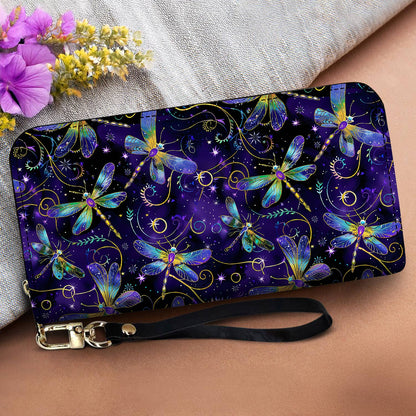 Lorva Leather Wallet Mystical Dragonfly