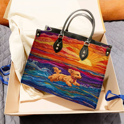 Lorva Yorkie Leather Bag Radiant Sunset