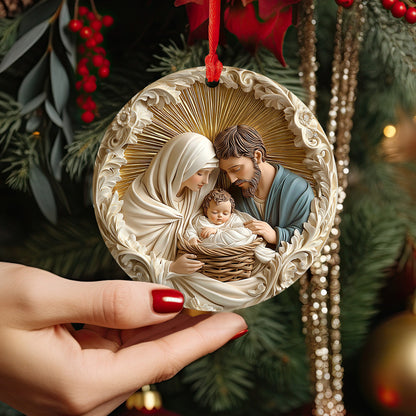 Lorva Acrylic Ornament Holy Embrace