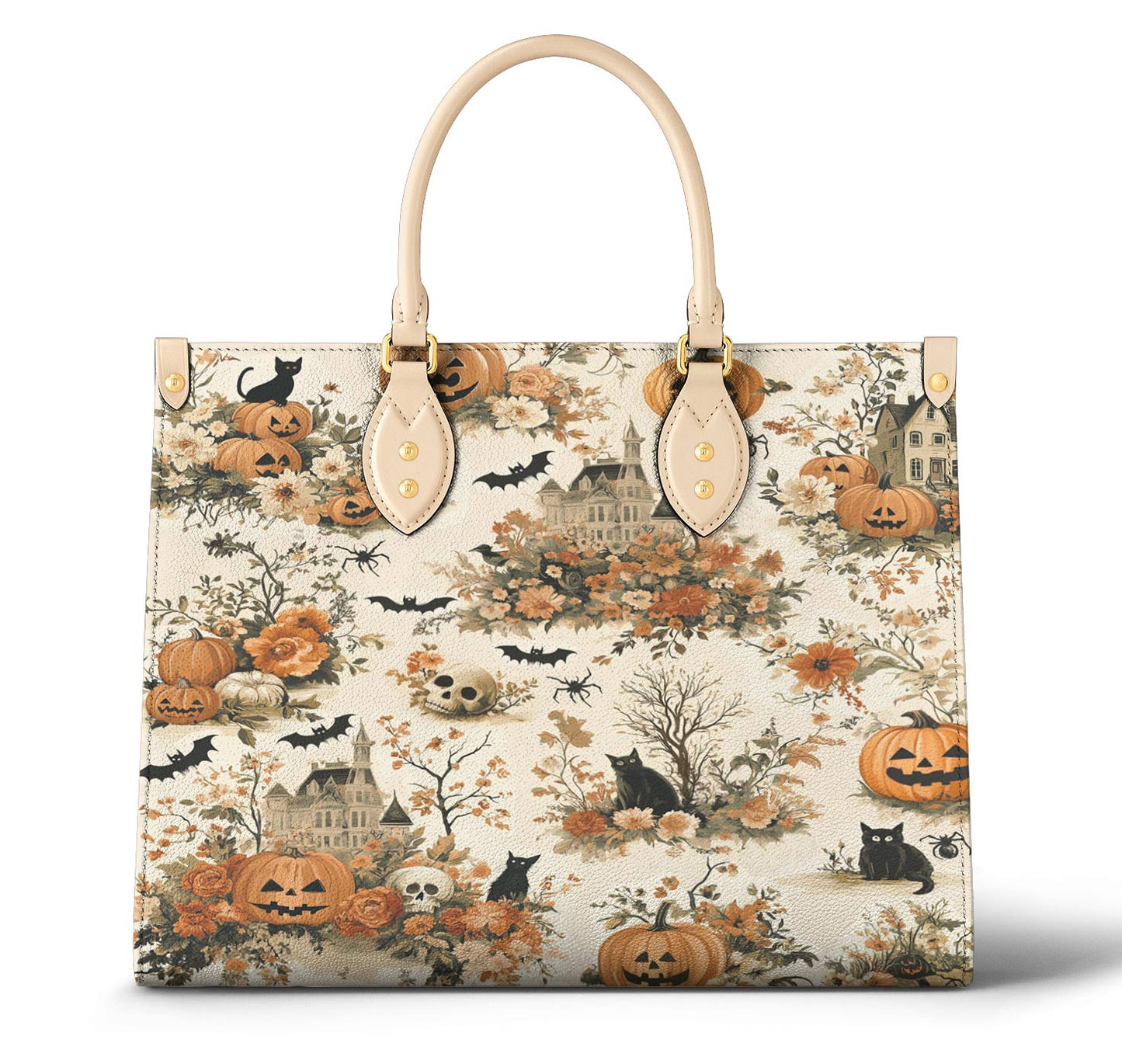 Halloween Lorva Leather Bag Haunting Harvest