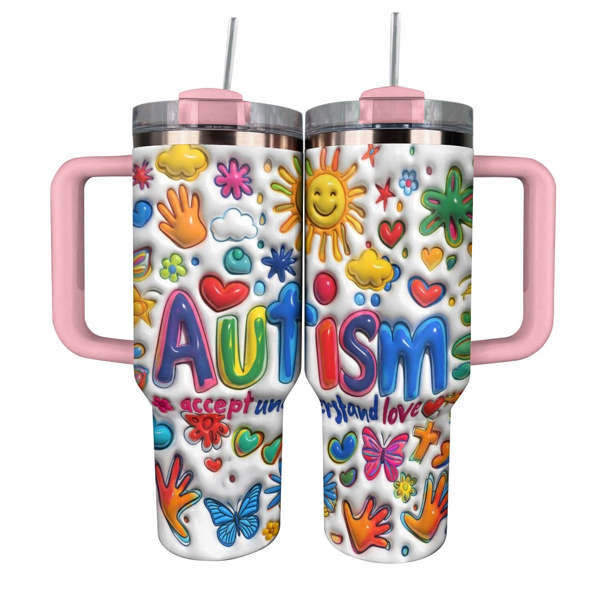Lorva Autism Tumbler Cute