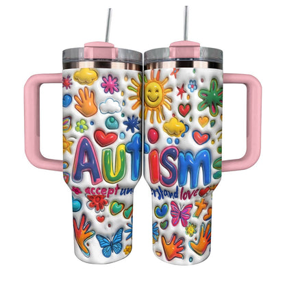 Lorva Autism Tumbler Cute