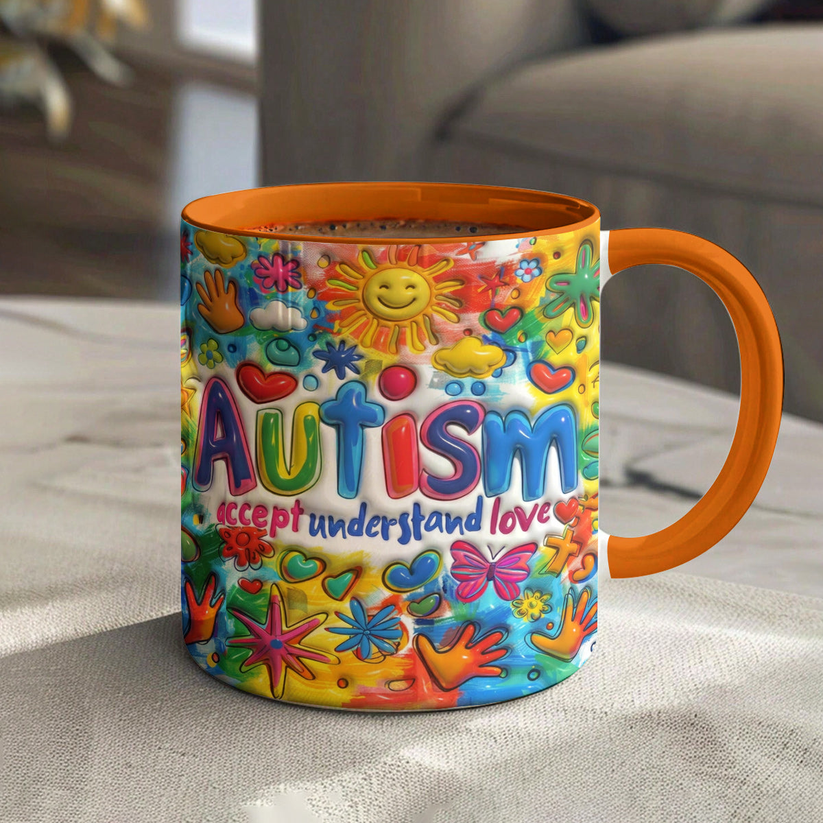 Lorva Mug Accept Understand Love