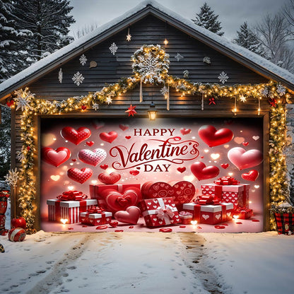 Lorva Garage Door Banner Decoration Everlasting Love