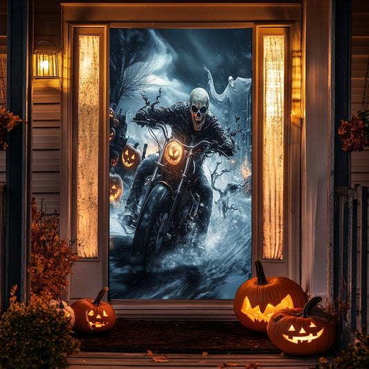 Lorva Halloween Door Cover Nightmare Highway