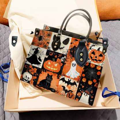 Halloween Lorva Leather Bag Happy Halloween