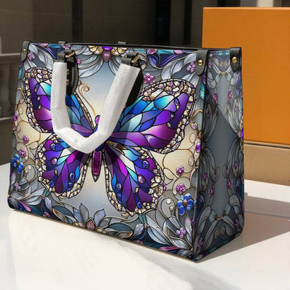 Lorva Leather Bag Mosaic Butterfly