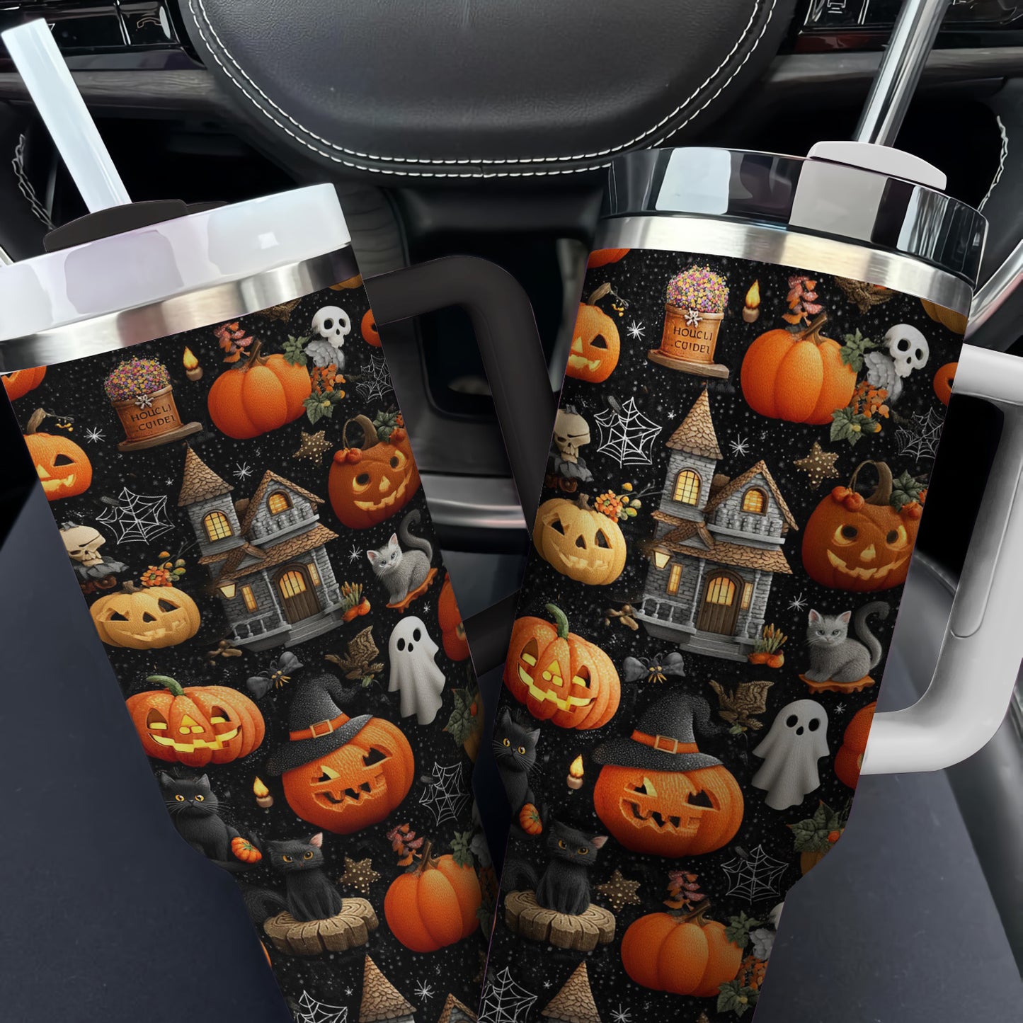 Halloween Lorva Tumbler Cute Night