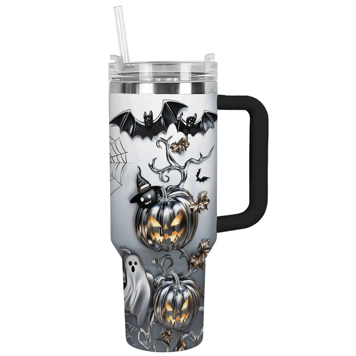 Lorva Tumbler Haunted Pumpkins