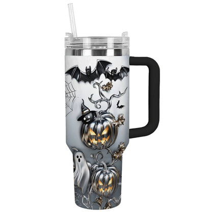 Lorva Tumbler Haunted Pumpkins