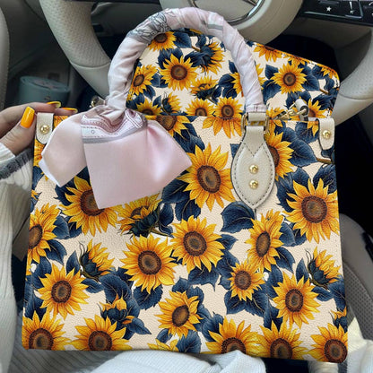 Lorva Leather Bag Twilight Sunflower