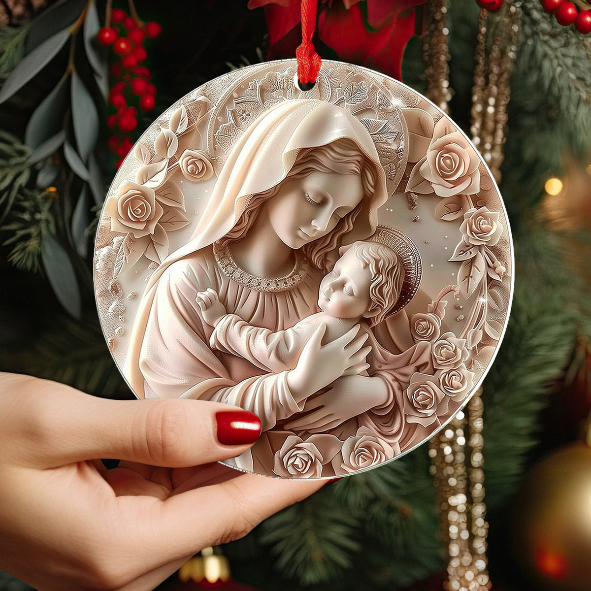Lorva 2D Acrylic Ornament Holy Embrace