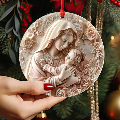 Lorva 2D Acrylic Ornament Holy Embrace