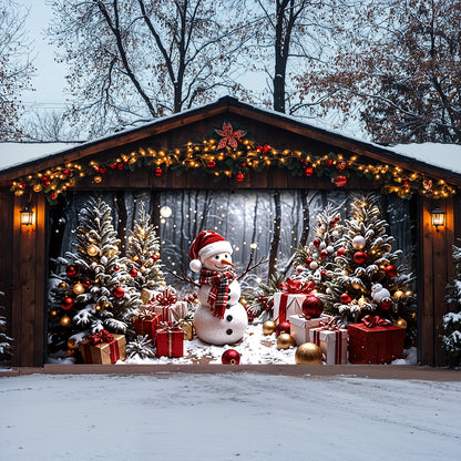 Lorva Christmas Garage Door Banner Decoration Festive Lovely