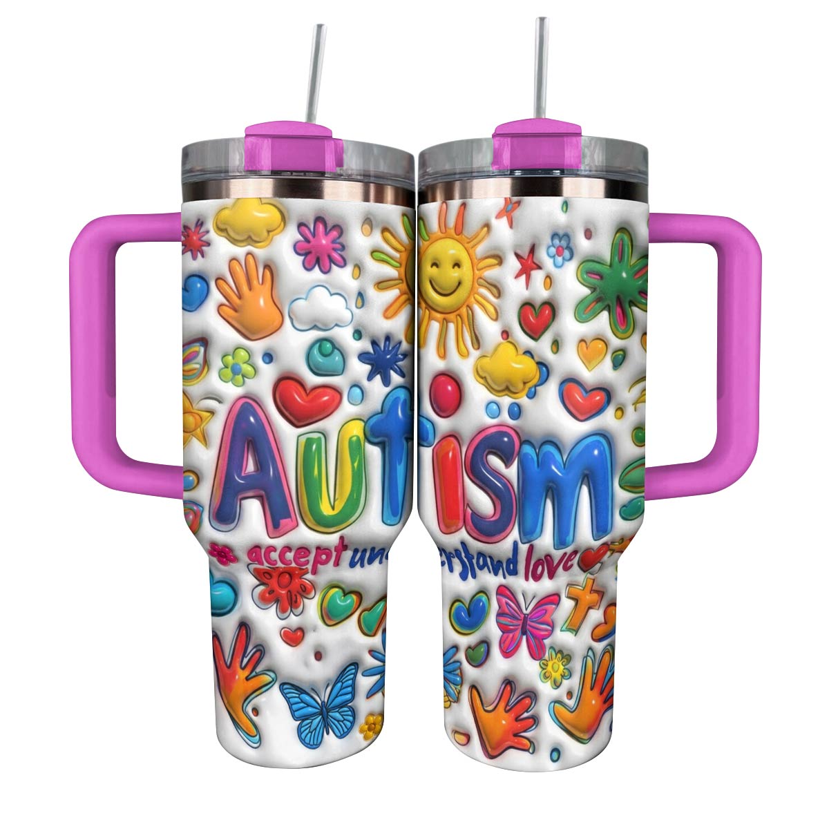 Lorva Autism Tumbler Cute