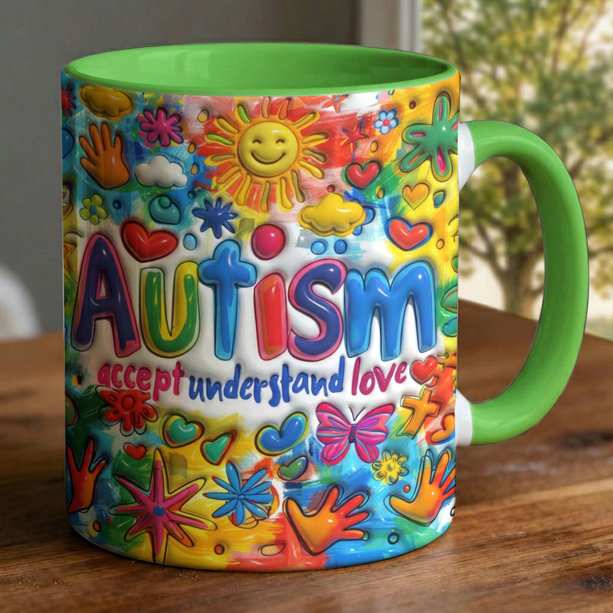 Lorva Mug Accept Understand Love