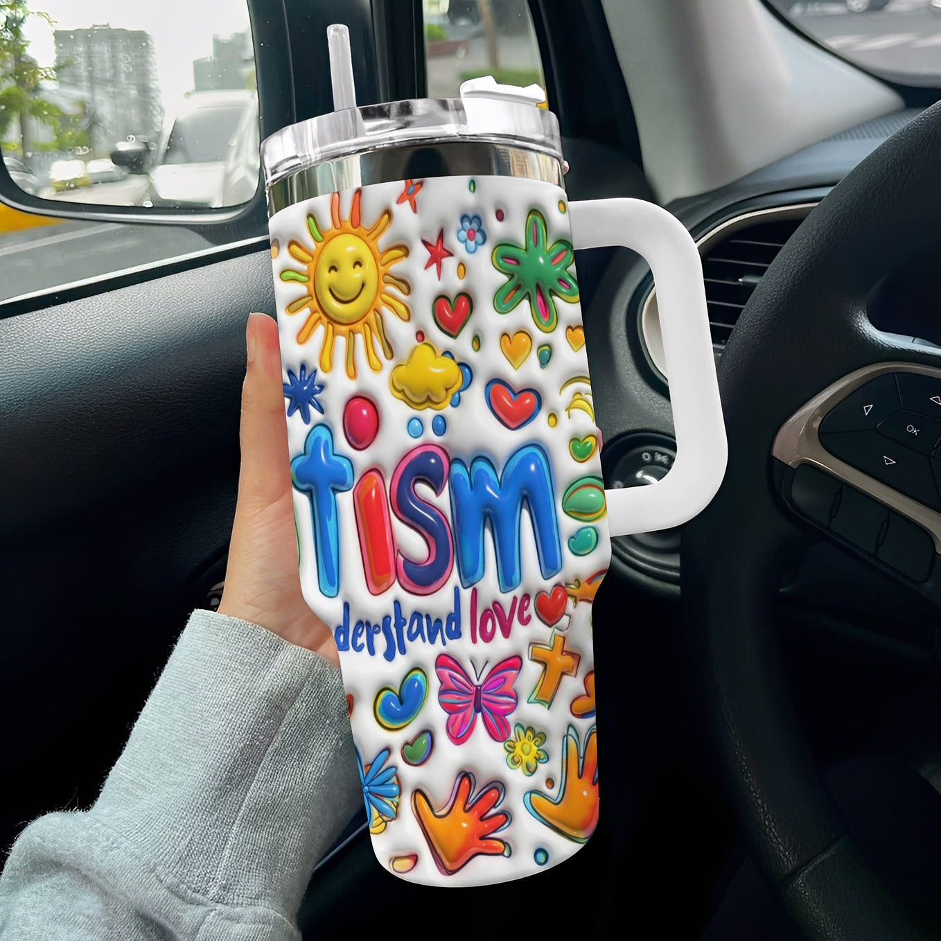 Lorva Autism Tumbler Cute
