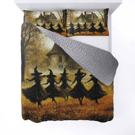 Witch Lorva All Season Quilt 3-Piece Set Shadows of the Coven