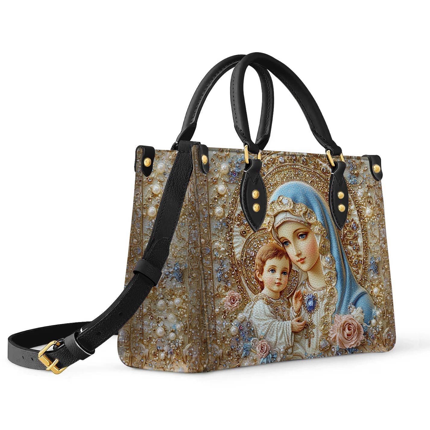Lorva Leather Bag Divine Madonna And Child