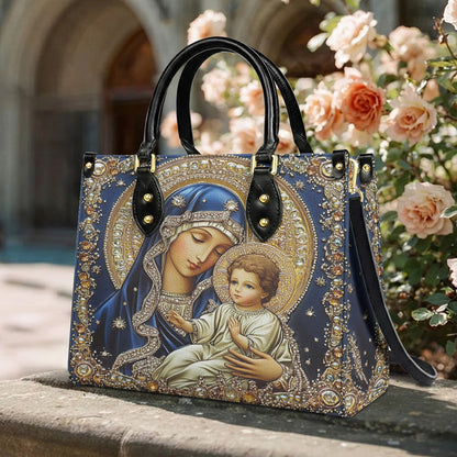 Lorva Virgin Mary Leather Bag Charming Love