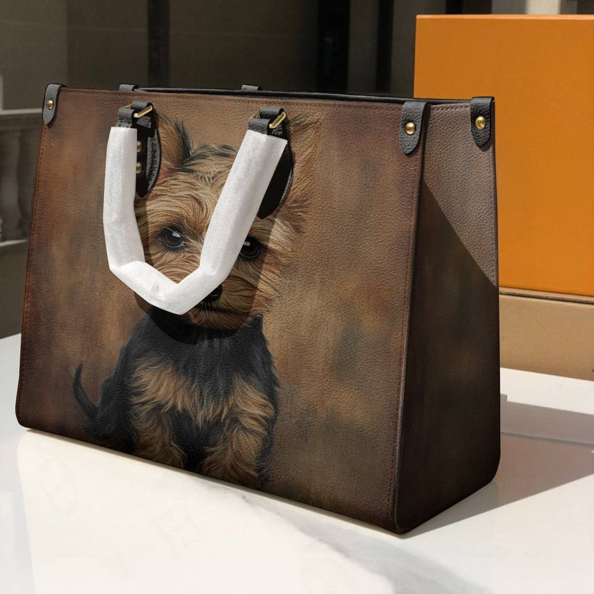 Lorva Yorkie Leather Bag My Soul