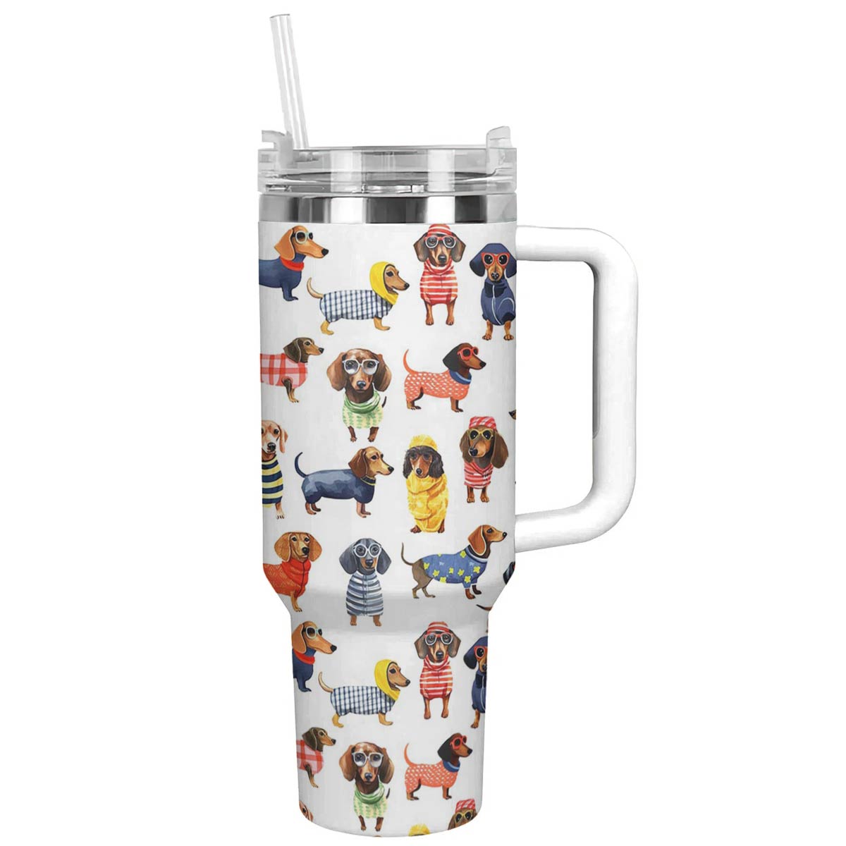 Lorva Tumbler Stylish Dachshund