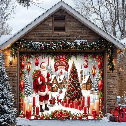 Lorva Christmas Garage Door Banner Decoration Gorgeous