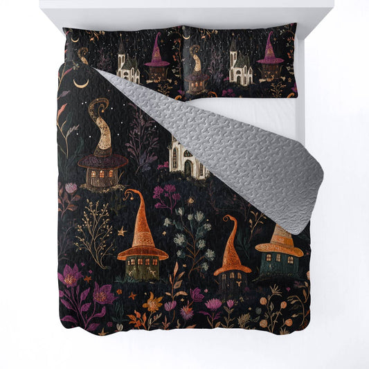 Witch Lorva All Season Quilt 3-Piece Set Spellcaster’s Village