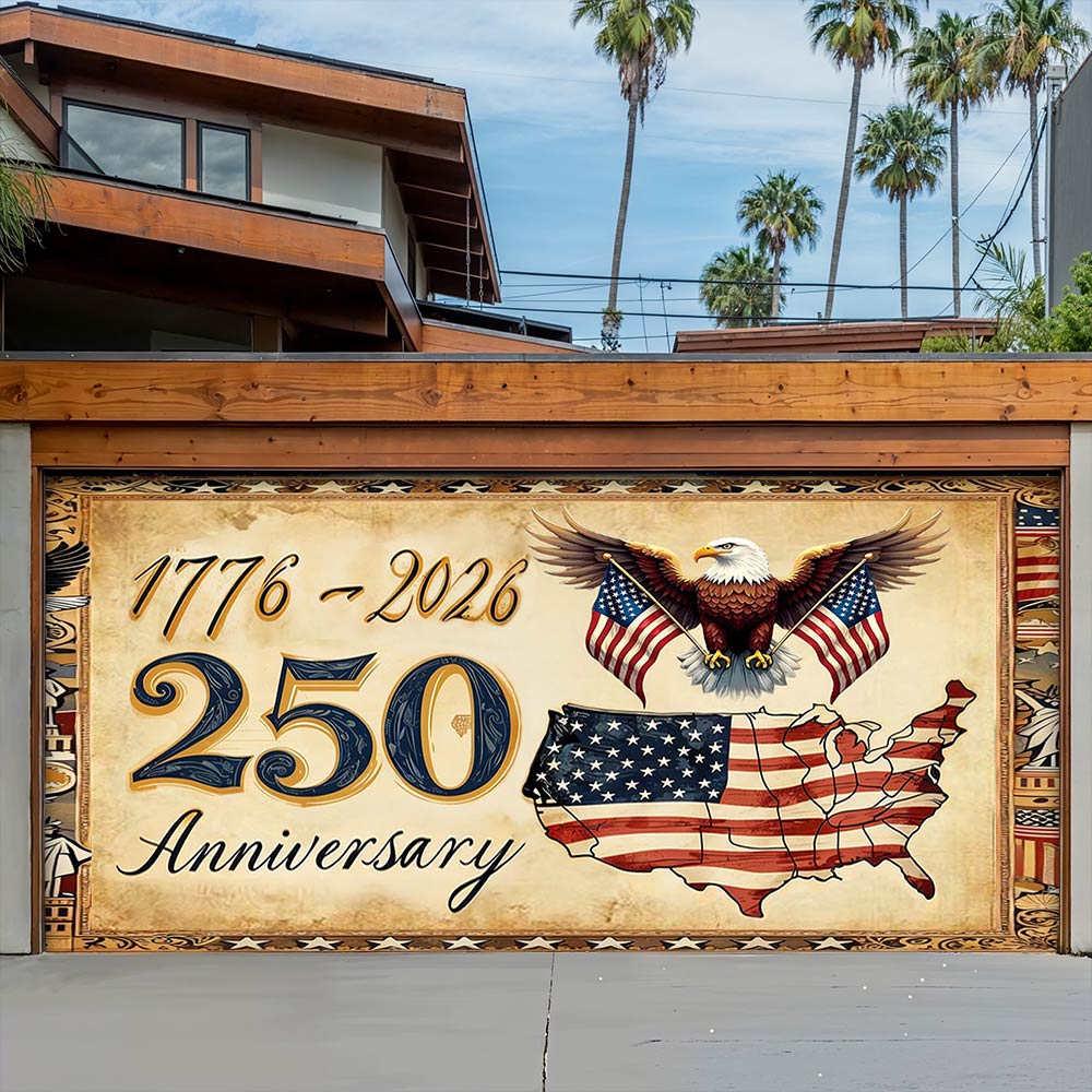 Lorva Garage Door Banner Decoration Majestic Origins
