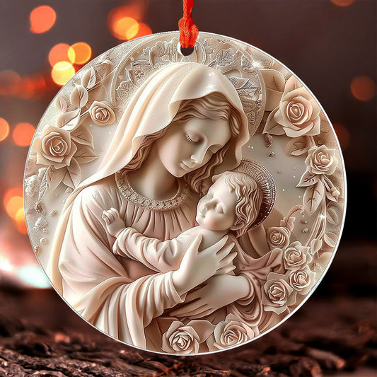 Lorva 2D Acrylic Ornament Holy Embrace