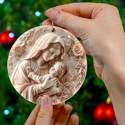 Lorva 2D Acrylic Ornament Holy Embrace