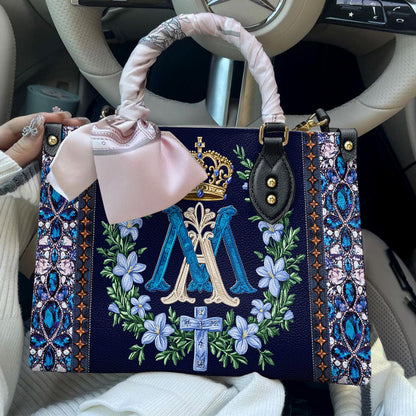 Lorva Leather Bag Faith Hope Love