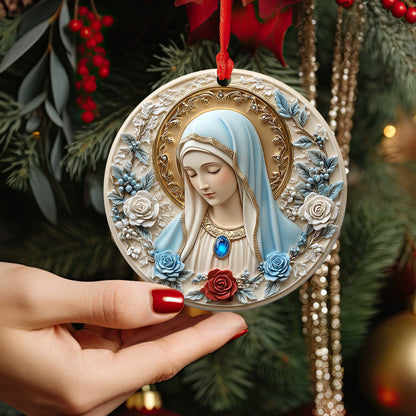 Lorva 2D Acrylic Ornament Graceful Virgin Mary