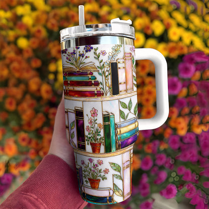 Lorva Reading Tumbler Charming Floral Bookshelf
