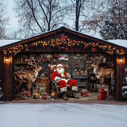 Lorva Christmas Garage Door Banner Decoration Majestic Home