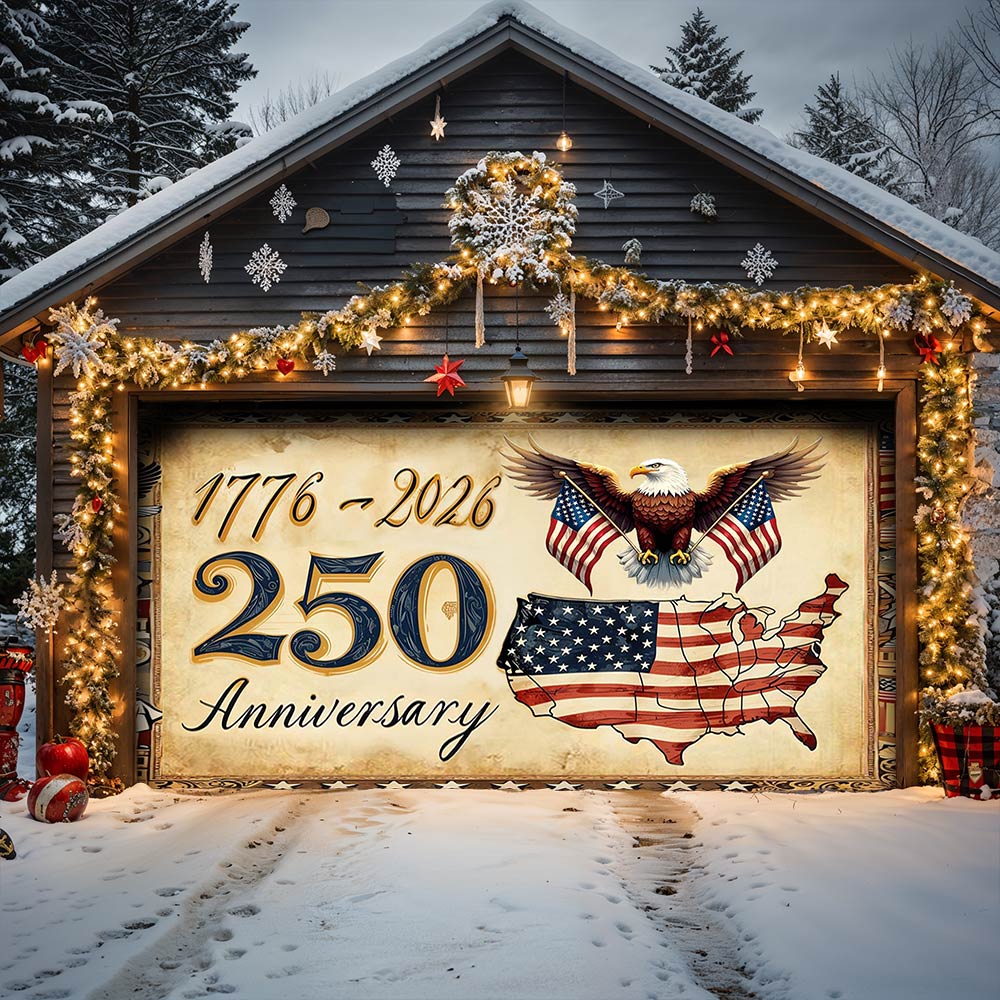 Lorva Garage Door Banner Decoration Majestic Origins