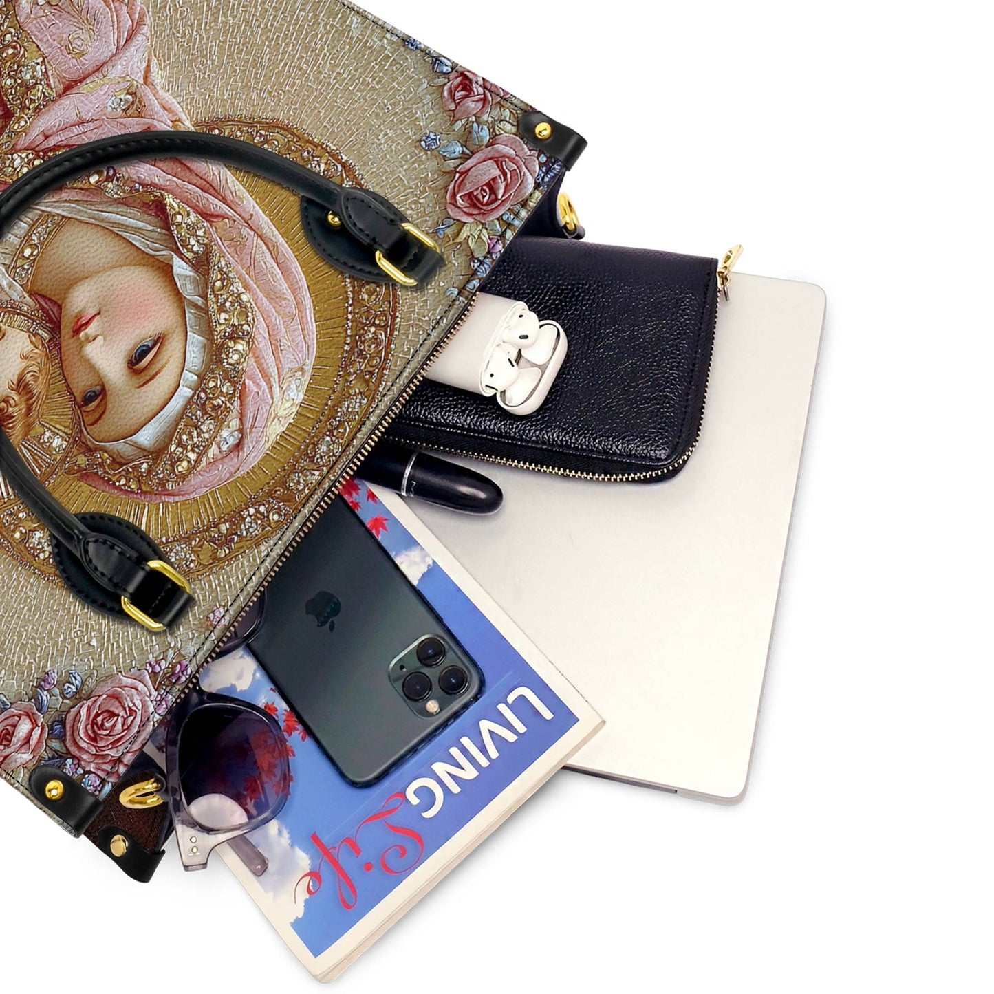 Lorva Leather Bag Blessed Elegance