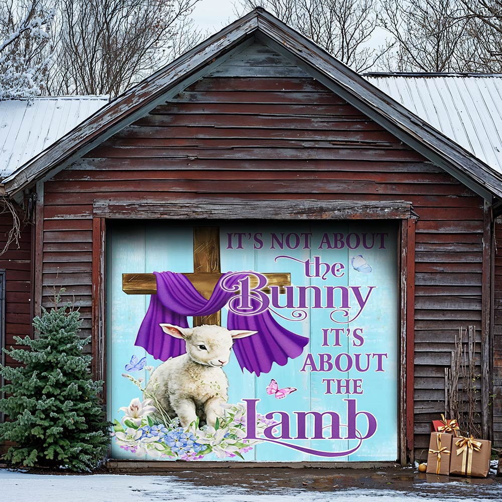 Lorva Garage Door Banner Decoration A Meaningful Easter