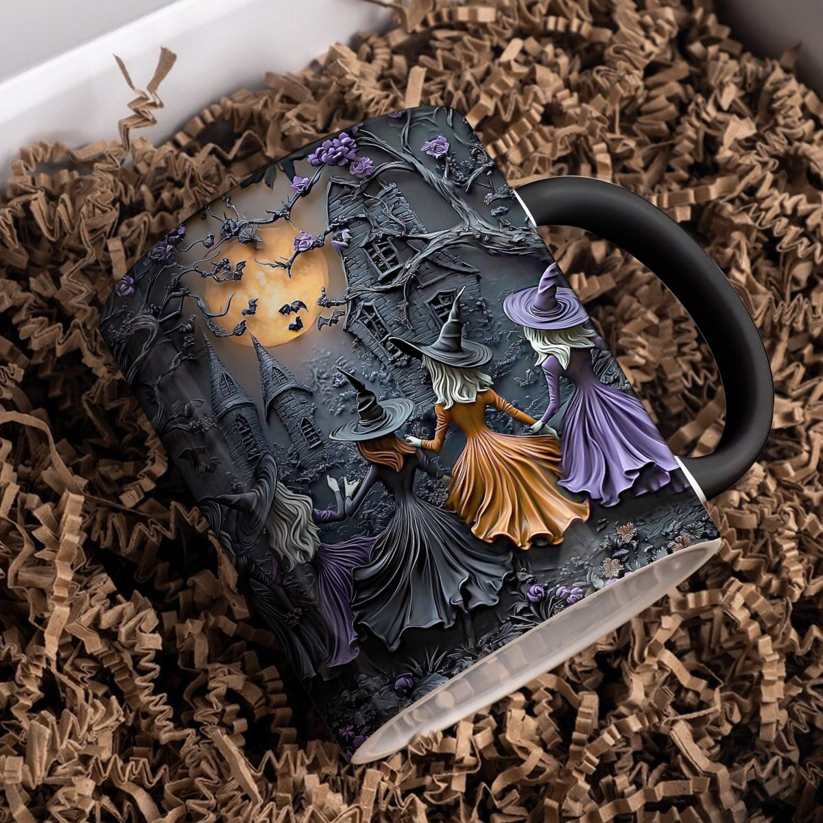 Lorva Witch Accent Mug Enchanted Witch Sisters