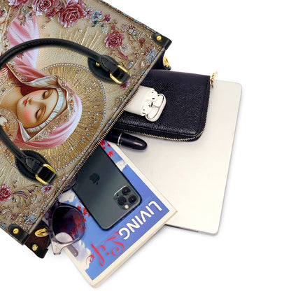 Lorva Leather Bag Sacred Rose Embrace