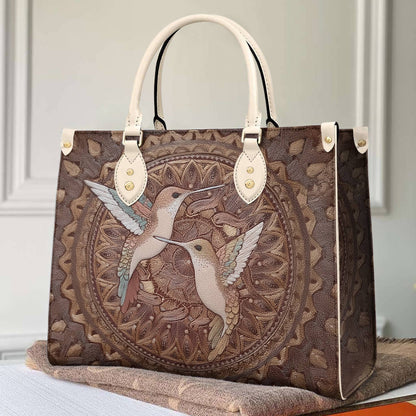 Lorva Hummingbird Leather Bag Soul Mandala