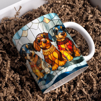 Lorva Dachshund Mug Cute Dachshund Friends