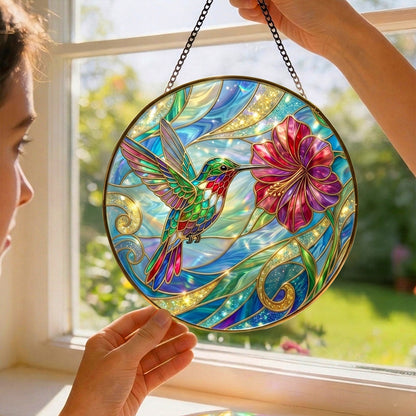 Lorva Hummingbird Suncatcher Beautiful